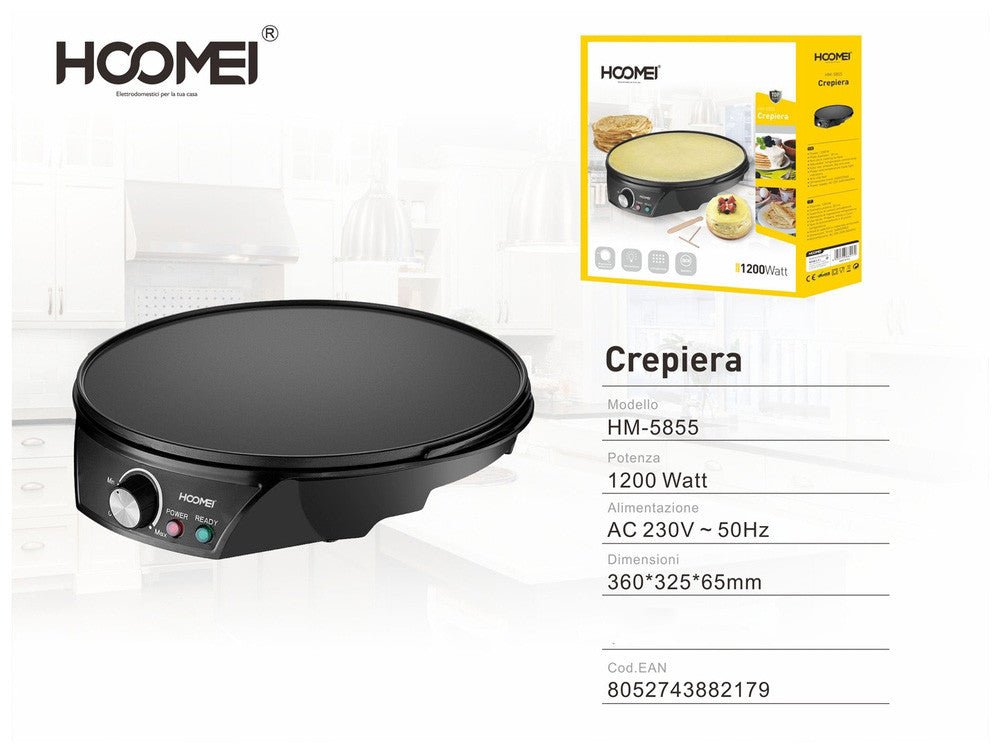 Hoomei Crepiera 1200W HM-5855 (2179)