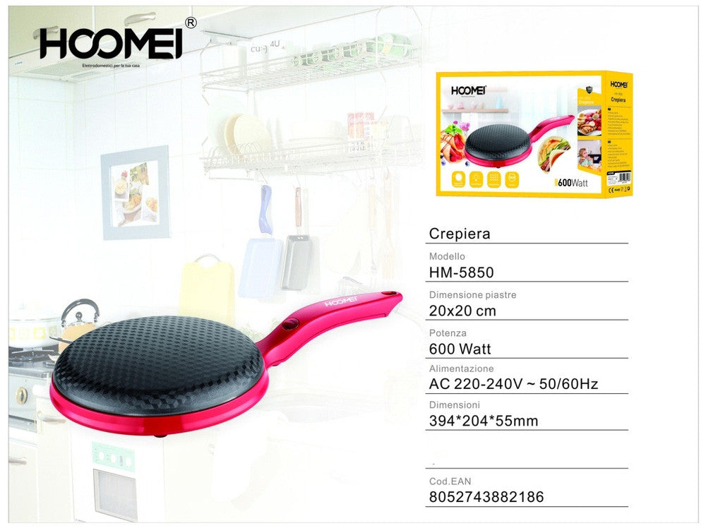 Hoomei - Crepe maker 600W HM-5850 (2186)