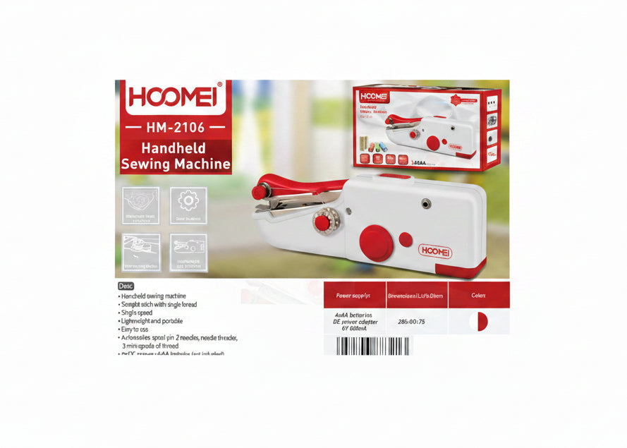 Hoomei - Mini Macchina Da Cucire 205x50x75 mm