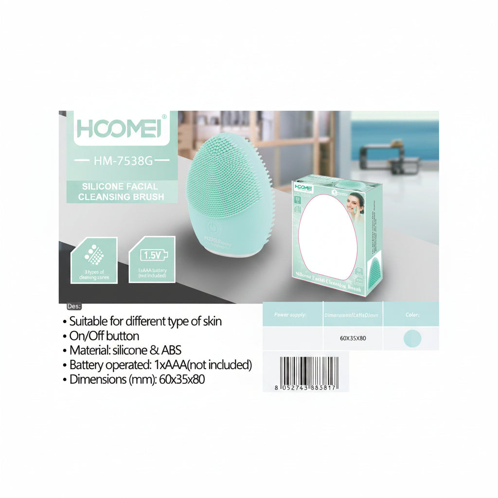 Hoomei - Spazzola Per Pulizia Faccia 60X35X80 mm