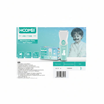 Hoomei - Tagliacapelli Ricaricabile Hm-7728B (4272)