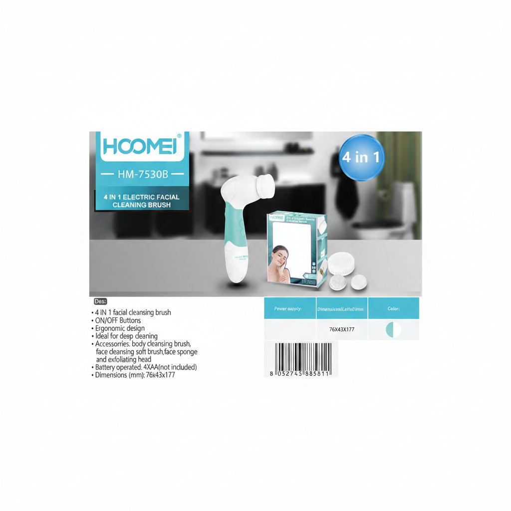 Hoomei - Spazzola Elettrica Pulizia Viso