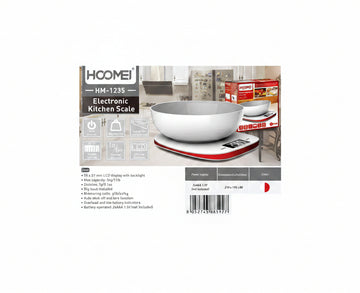 Hoomei - Bilancia Elettronica Da Cucina 210x195x80 mm