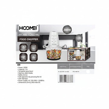 Hoomei - Tritatutto 200W 1L