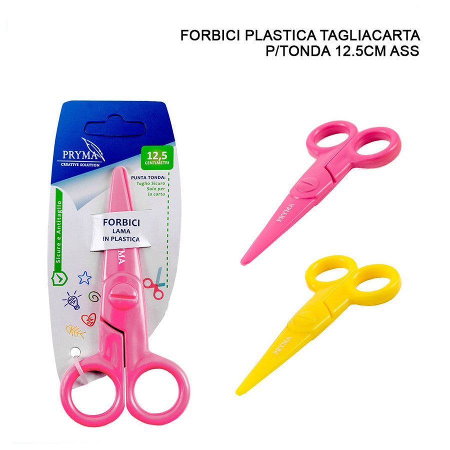 Pryma - Paper Scissors P/round 12.5Cm