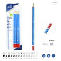 Pryma Matite grafite hb  4 pz blu