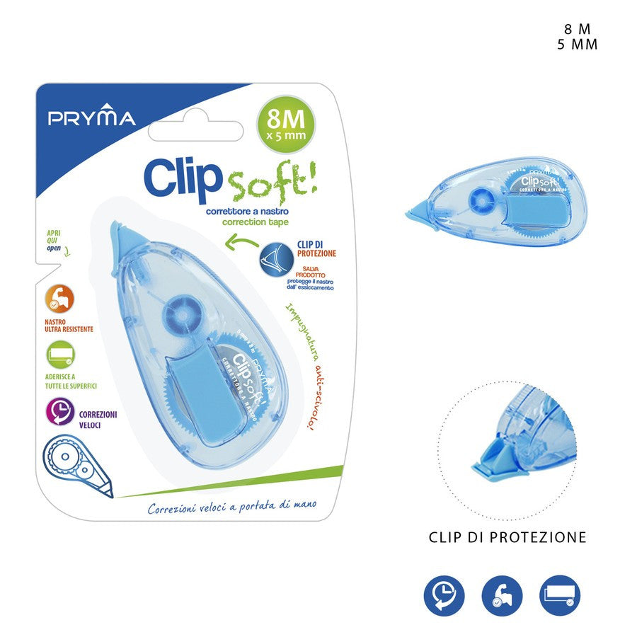 Pryma Correttore nastro c/grip
