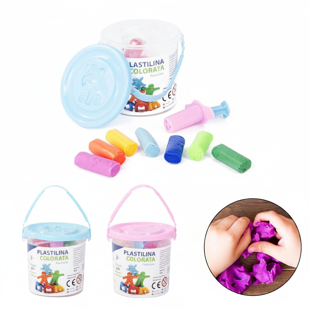 Pryma - Plastilina Colorata 10Pz 60G C/1 Acc.