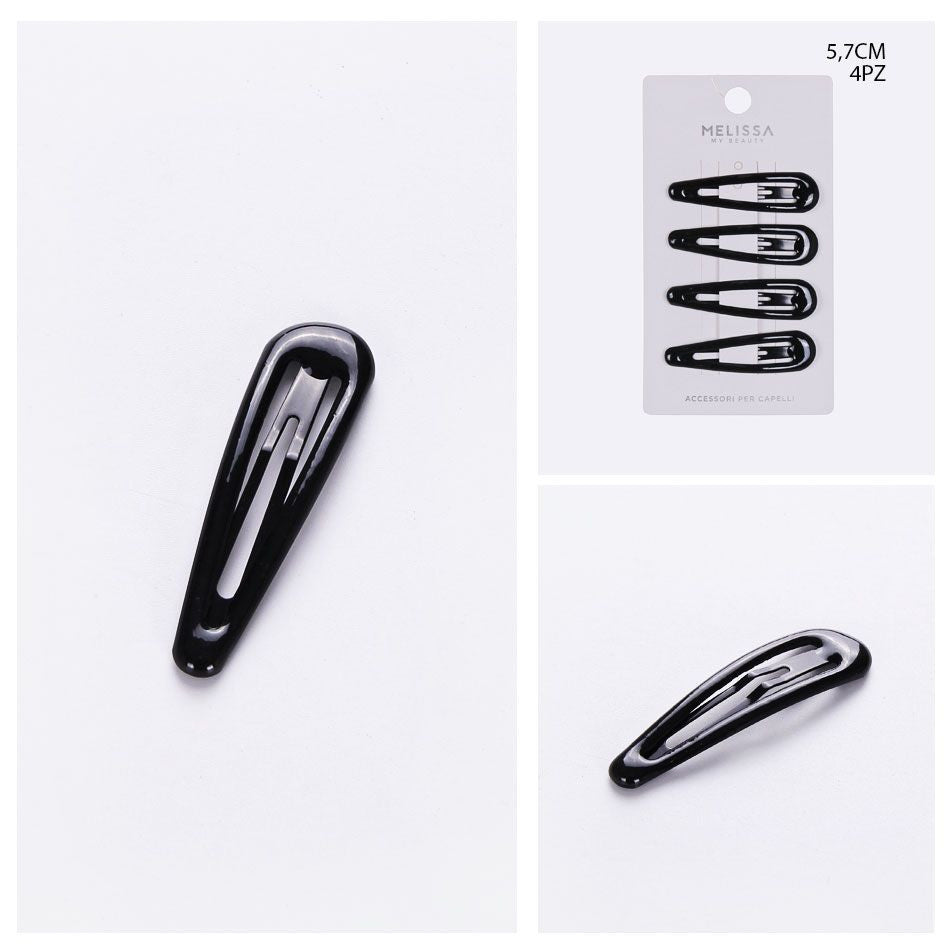 Melissa - Clip Capelli 5.7Cm 4Pz