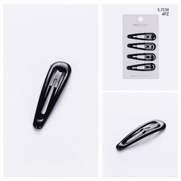 Melissa - Clip Capelli 5.7Cm 4Pz