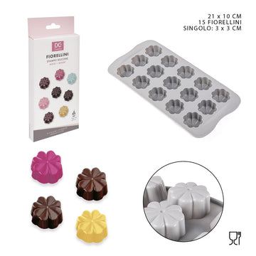Dc - Stampo Silicone Cioccolato Fiore 21.2X10.8