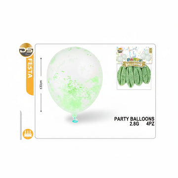 Dz - Party Balloons 30Cm 4Pz6