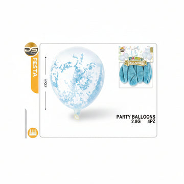 Dz - Party Balloons 30Cm 4Pz3