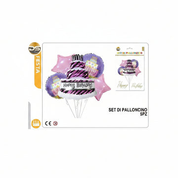 Dz - Set Palloncini Happy Birthday