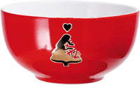 Ad Ceramic Bowl Hahn A2Col Christmas D13Xh7