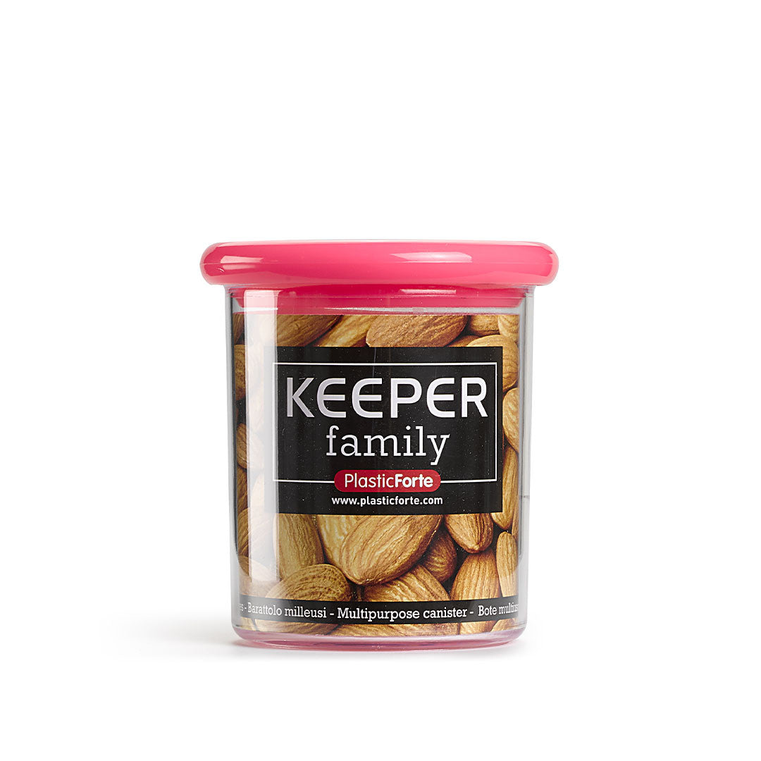 PlasticForte® Keeper Multipurpose Jar 250ml Mixed Colors
