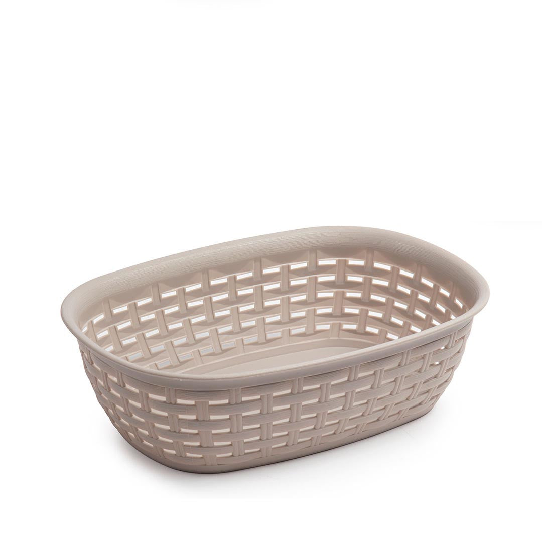 PlasticForte® Cesta Rattan Multiuso assortimento casuale