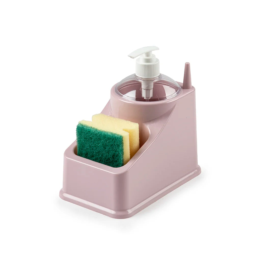 PlasticForte® Dispenser Con Portaspugne Square Misto Colore Surt Vrm
