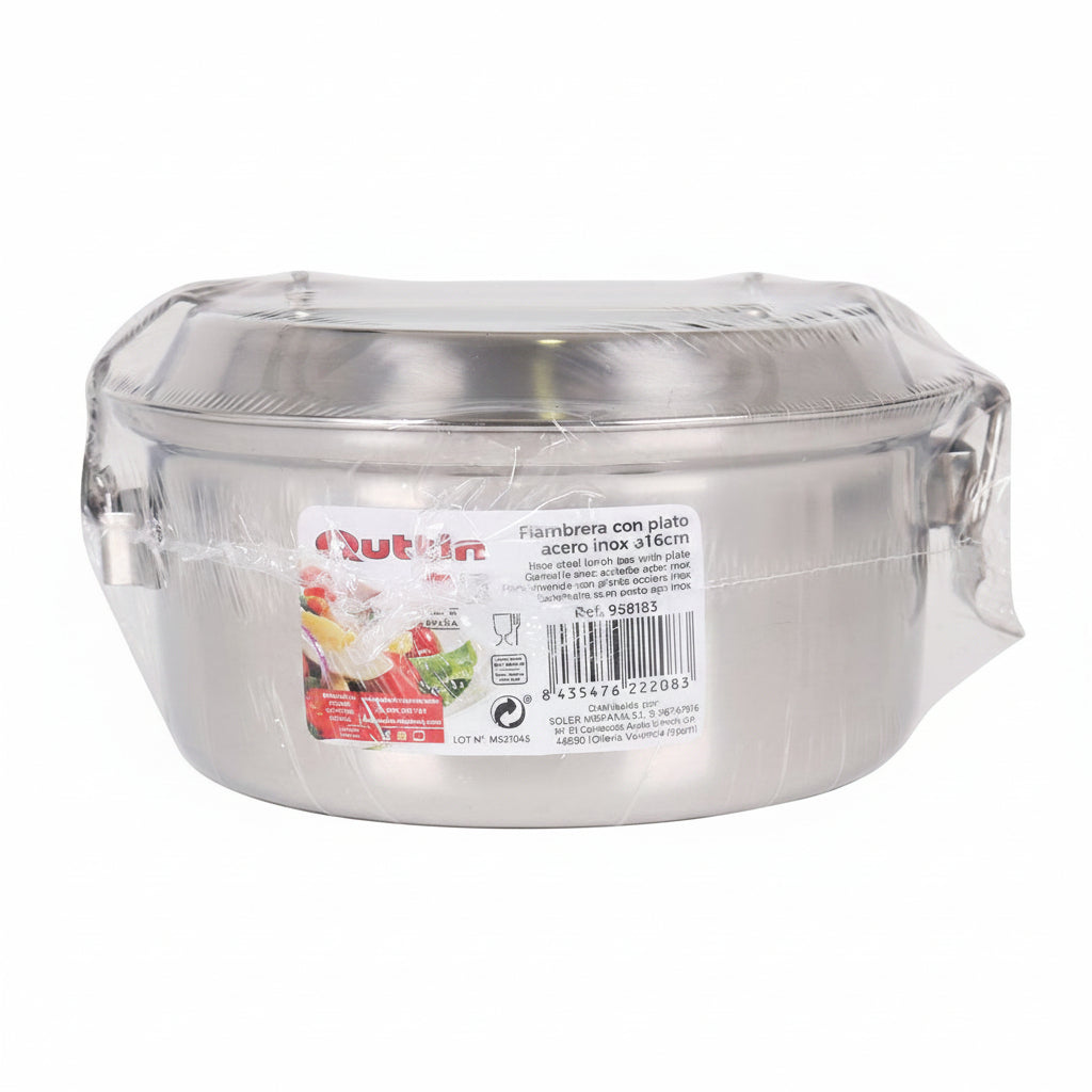 Portavivande Acciaio Inox   16Cm W / Pi "Privilege
