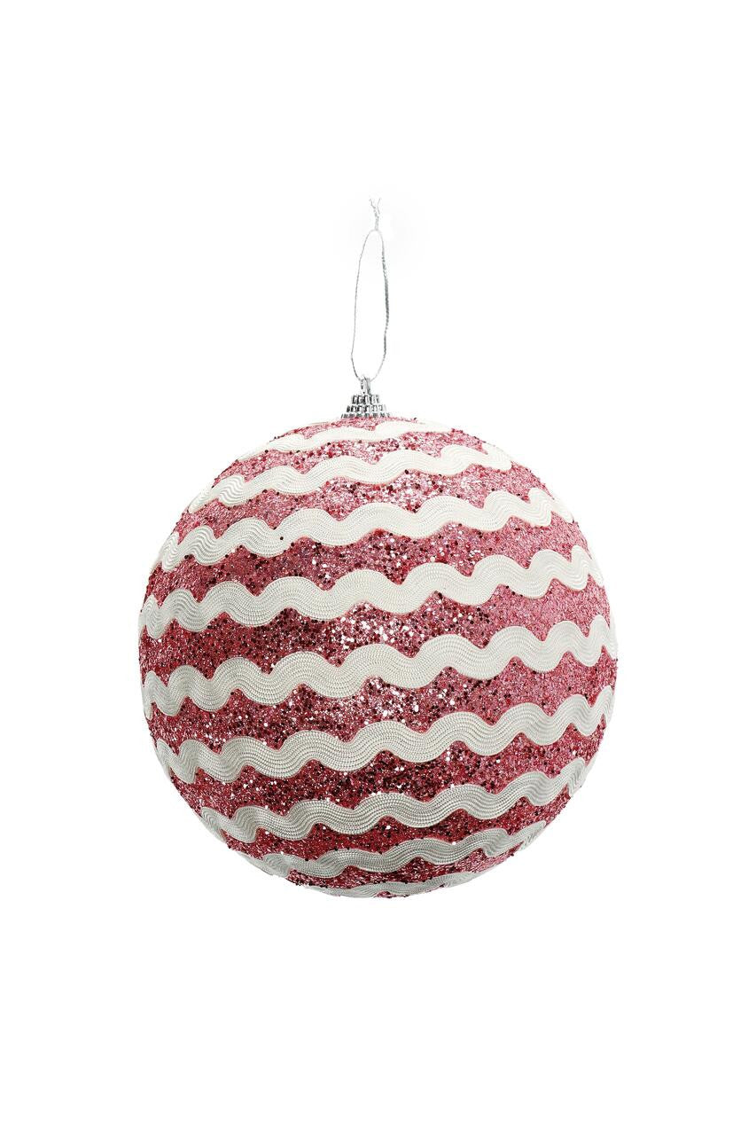 Ad Ball Christmas Ass4Col Diam152
