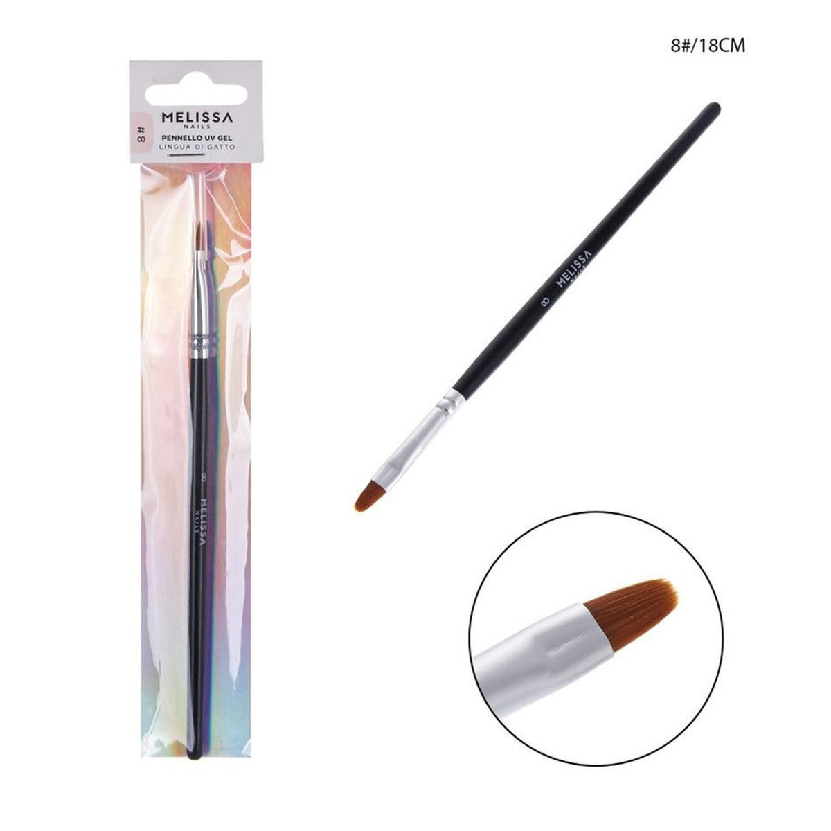 Melissa - UV gel brush l/cat 4 mod