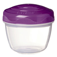 Sistema® - Round PP Container ToGo 0.15 L 6 Mixed Colors