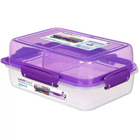 Sistema® P/Pranzo Pp To Go 3P Stack 1,8 L