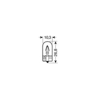 Lampa Lampade zoccolo in vetro 12 v  3W