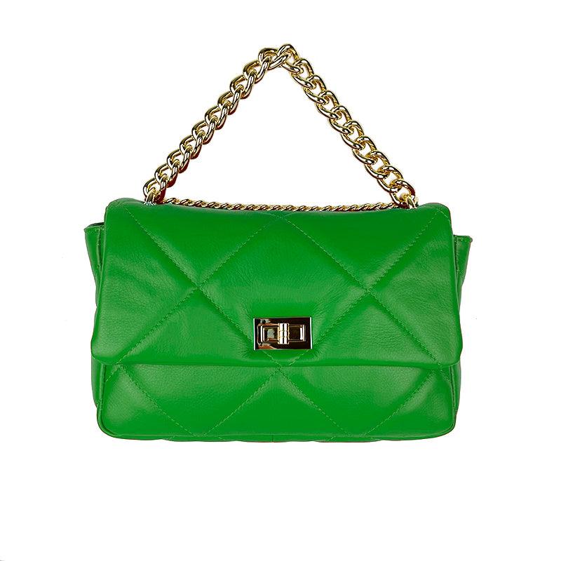 Kelly - Borsa a Mano / Tracolla in Pelle Trapuntata - FrasiBags