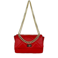 Kelly - Borsa a Mano / Tracolla in Pelle Trapuntata - FrasiBags