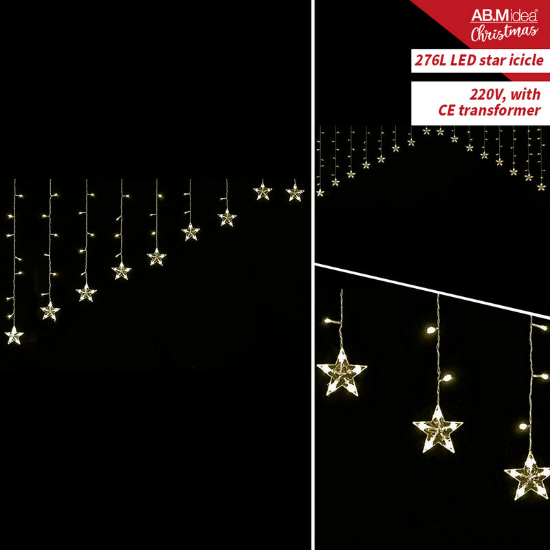 Ab.M Tenda Star 276 Led B/Caldo Mt.4*80  3 Mt Cm./16 Calate