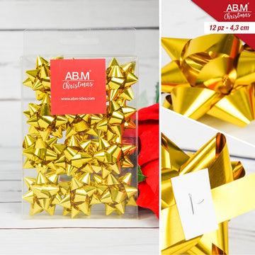 Ab.M Coccarda 4.3Cm Box 12Pz Oro