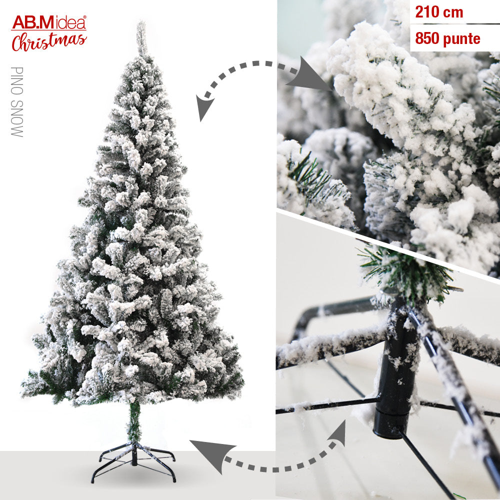 Ab.M Pino Snow Cm.210/850 Punte 0.07 0.07Cm Metal