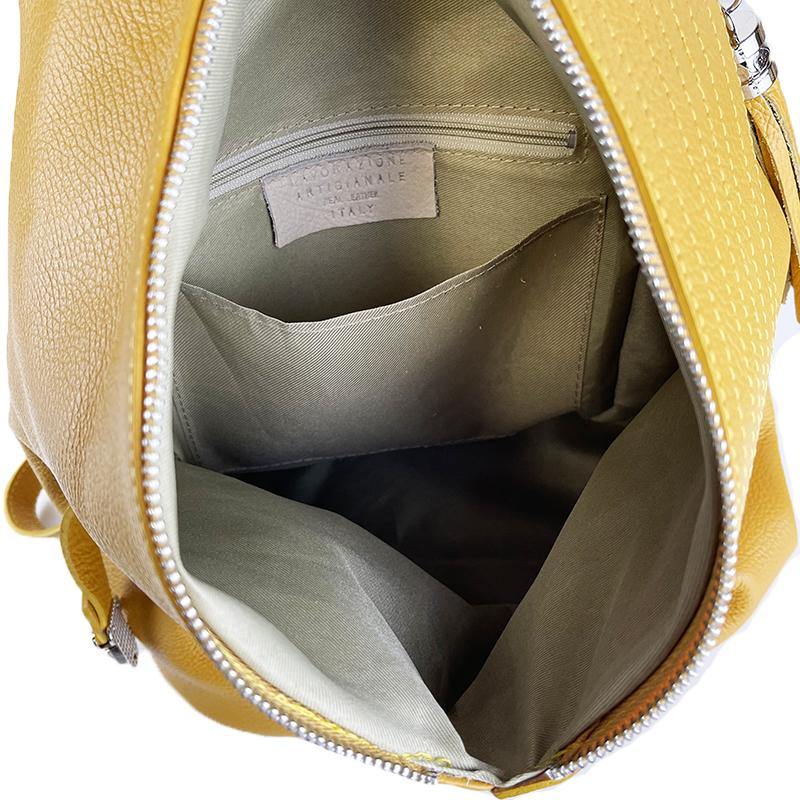 Lina - Zaino in Pelle con Frange - FrasiBags