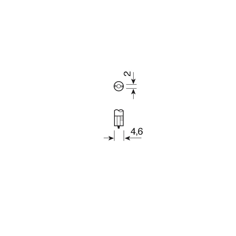 Lamp - Lamps with socket t5 12v 2w