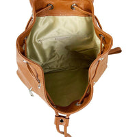 Sissi - Zaino in Pelle con Tasche Laterali - FrasiBags