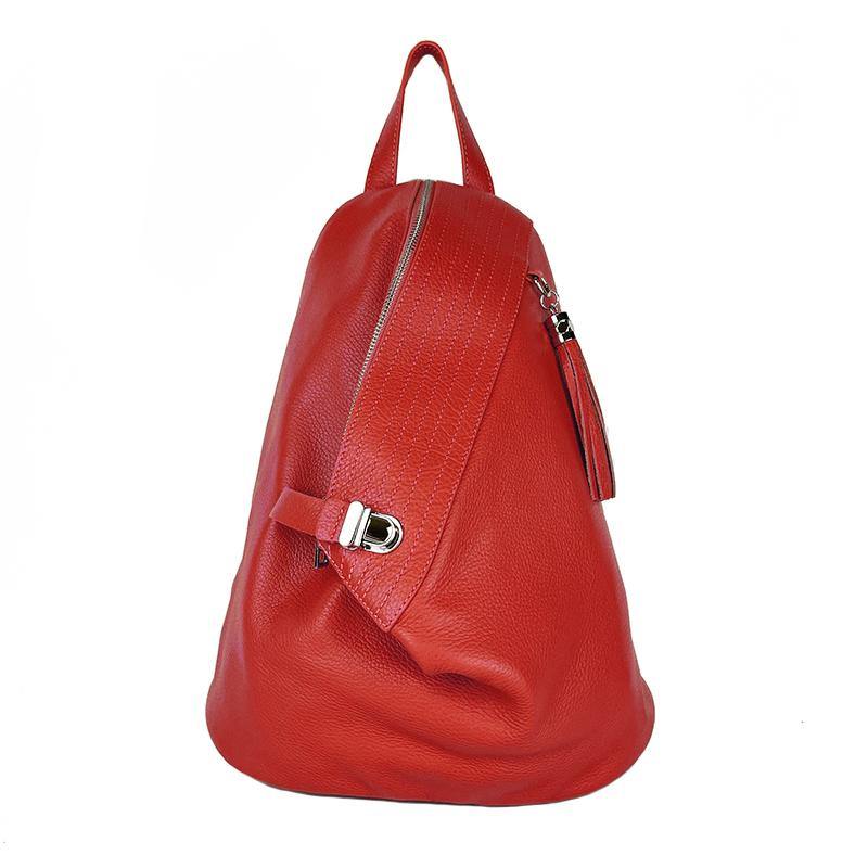 Lina - Zaino in Pelle con Frange - FrasiBags