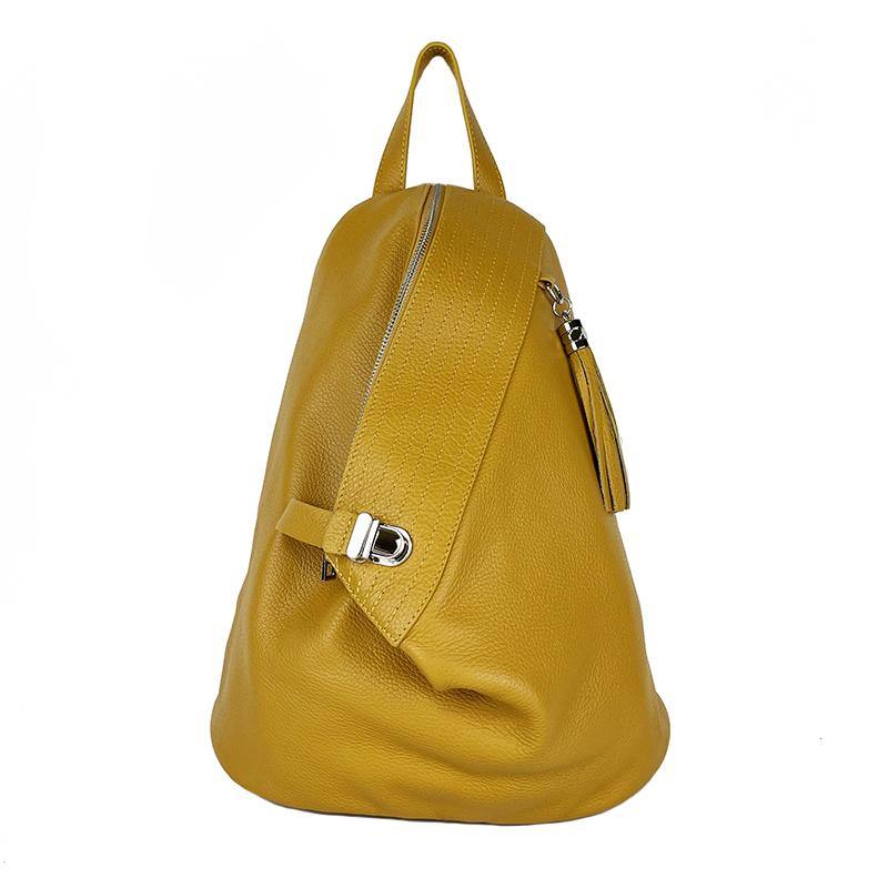 Lina - Zaino in Pelle con Frange - FrasiBags