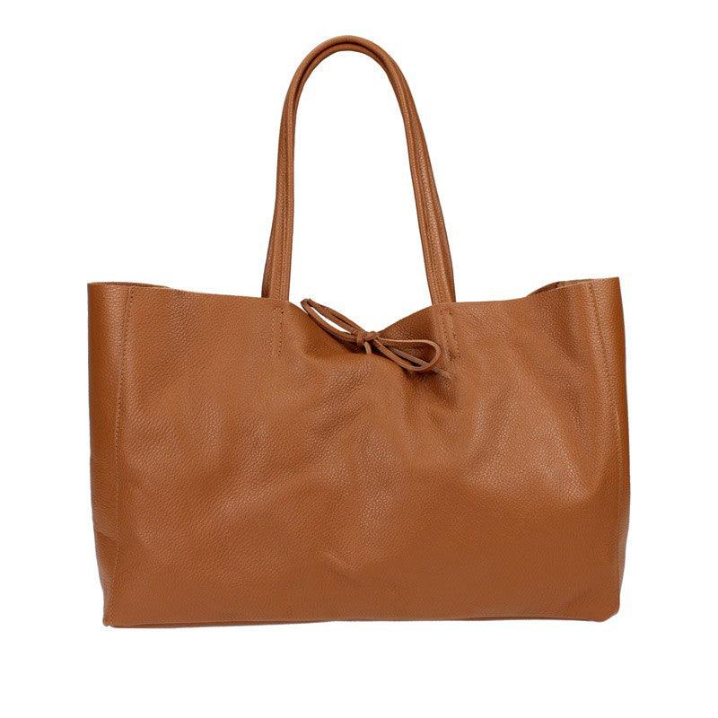Lelia - Borsa Tote a Spalla in Vera Pelle - FrasiBags